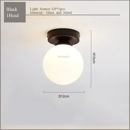 Decorbites™ Gold Schwarz LED Deckenleuchter für Wohnzimmer Schlafzimmer Beleuchtungseinrichtungen