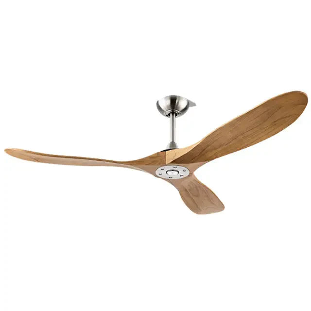 Decorbites™ Industrieller Holz-Deckenventilator - Fernbedienung - Dekorativer Vintage-Bläser