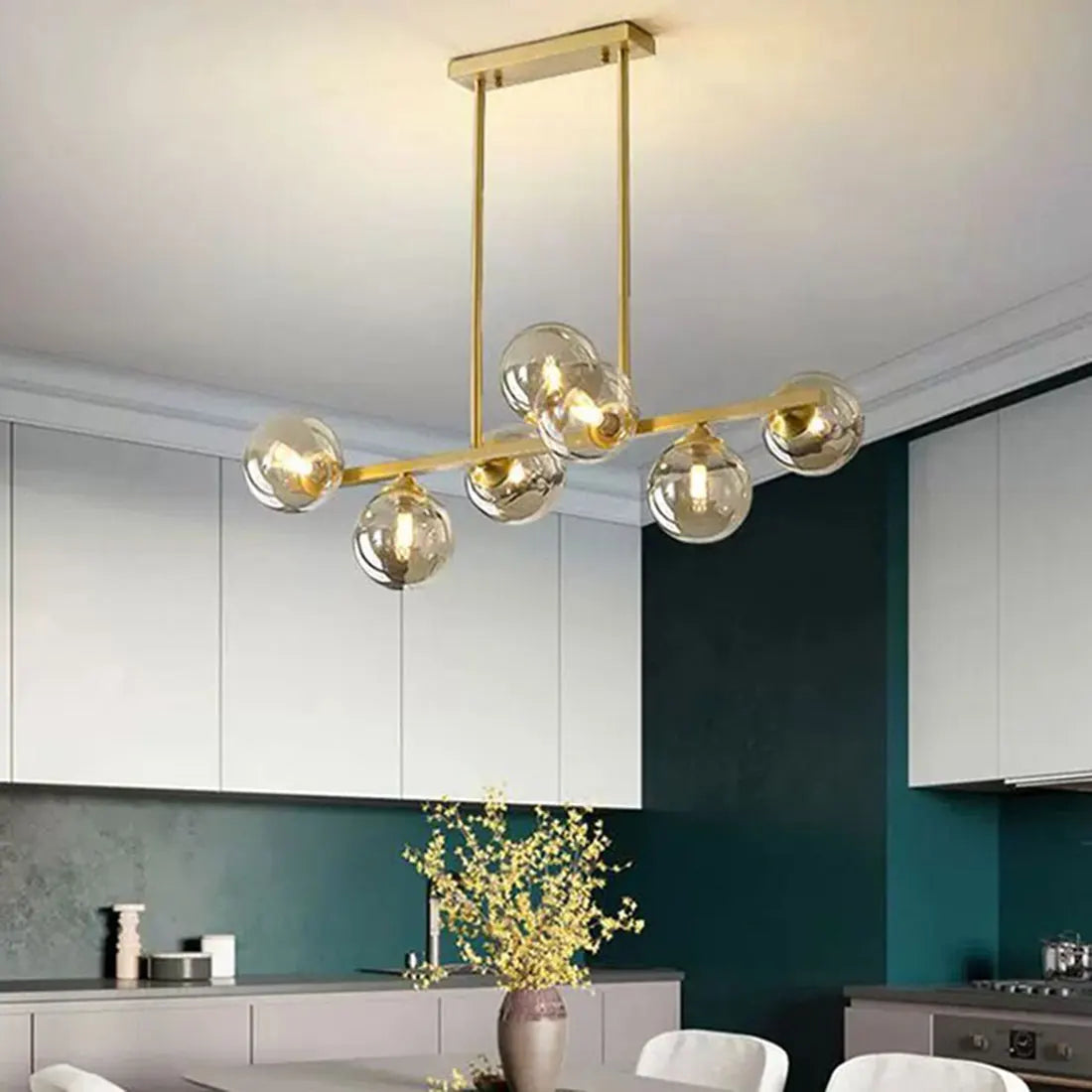 Decorbites™ Glas-Schirm-Ersatz für Schraubgewinde-Fassung in verschiedenen Farben