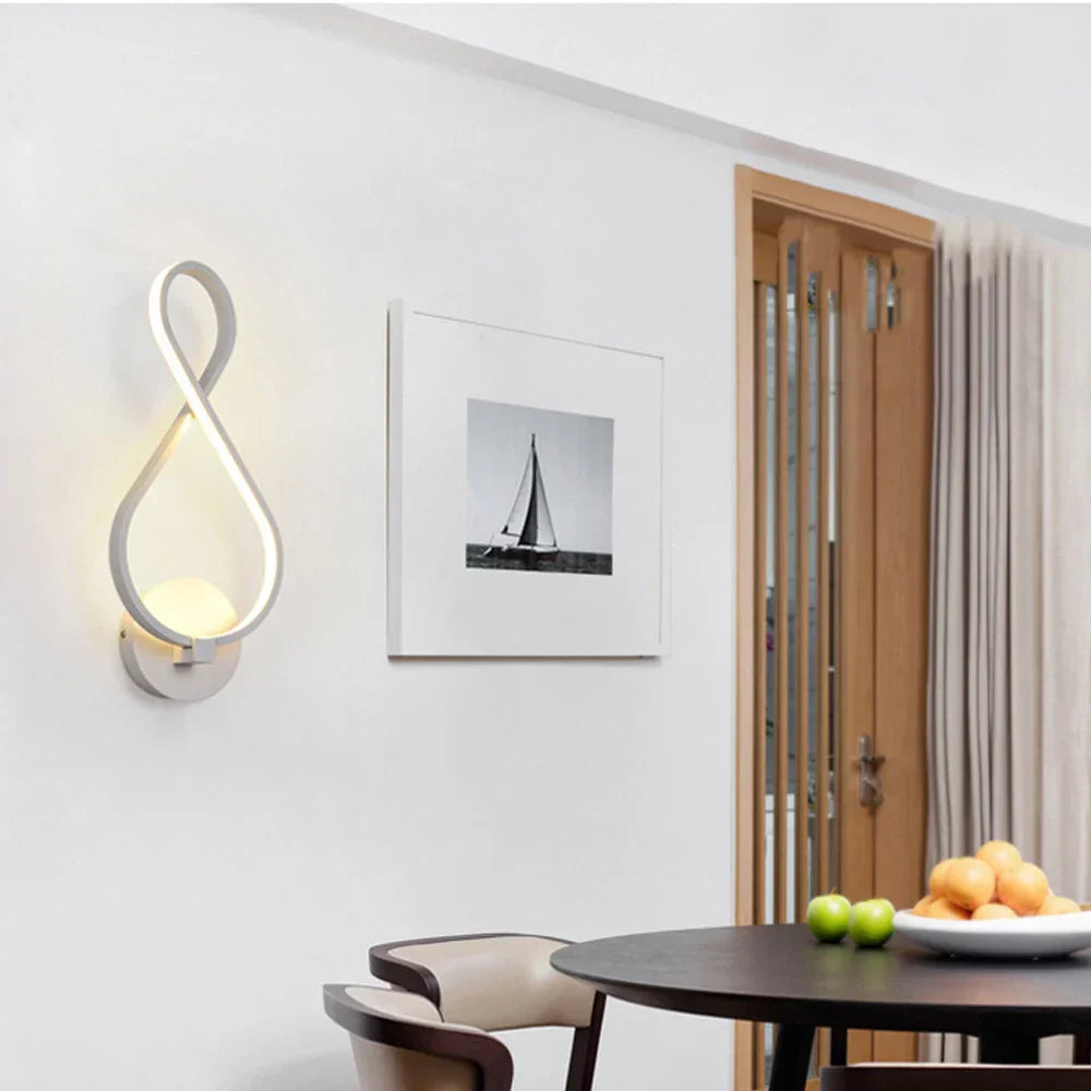 Decorbites™ LED Wandarmatur aus Acryl für Schlafzimmer und Flur, Stil einer Kronleuchter