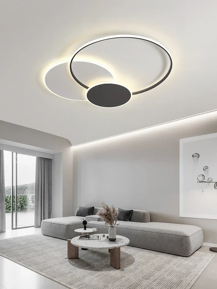 Decorbites™ Kreise LED Deckenleuchten Modernes Minimalismus Dimmbare Schlafzimmerlampenarmaturen