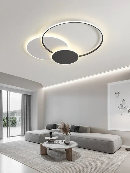 Decorbites™ Kreise LED Deckenleuchten Modernes Minimalismus Dimmbare Schlafzimmerlampenarmaturen
