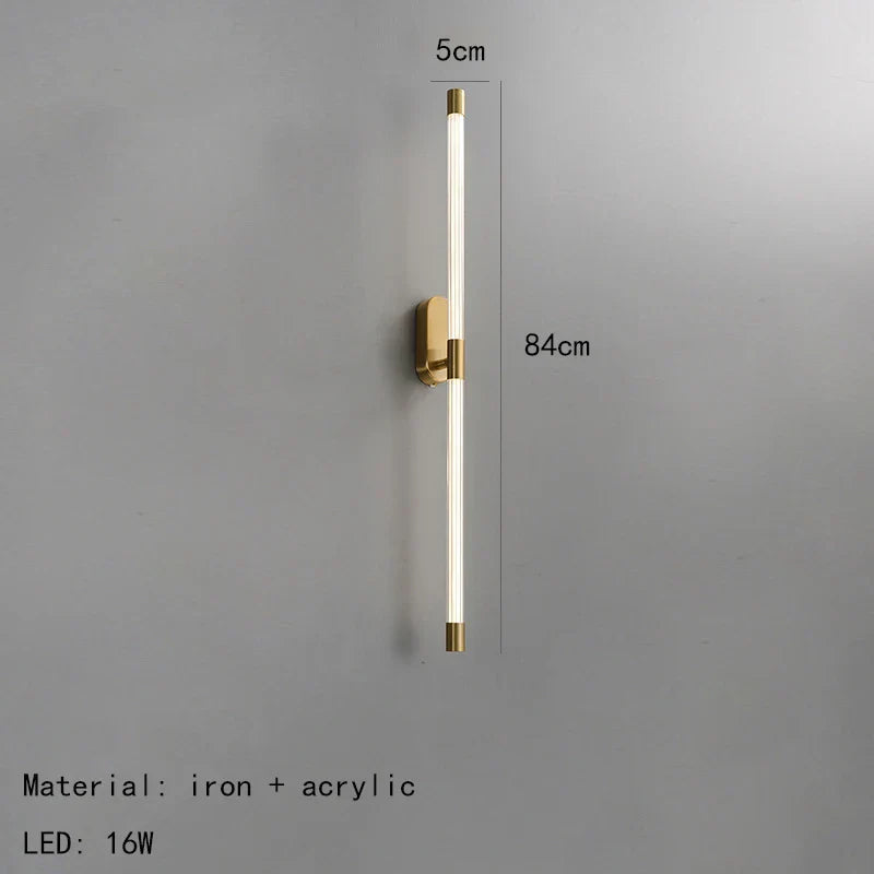 Decorbites™ Akryl-Linie LED-Wandleuchten Dimmbare Gold Schwarz Metall für Wohnzimmer Schlafzimmer