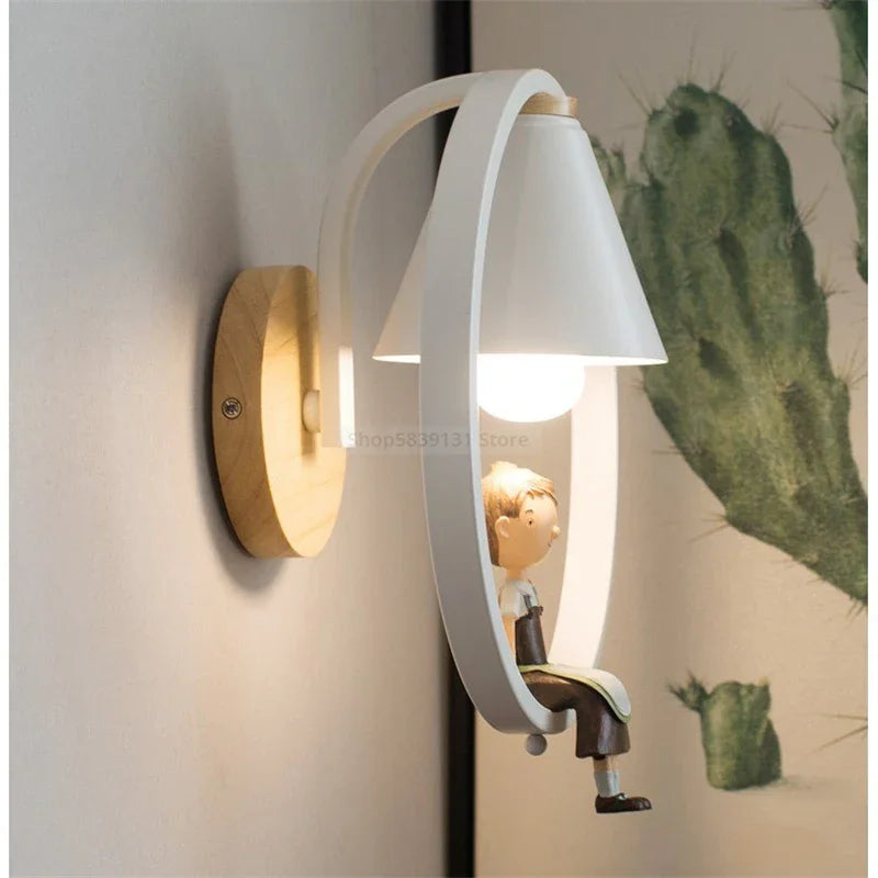 Decorbites™ Eisen LED Wandlampen, nordisches modernes Design für Wohnzimmer, Schlafzimmer, Gang, Hotel