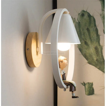 Decorbites™ Eisen LED Wandlampen, nordisches modernes Design für Wohnzimmer, Schlafzimmer, Gang, Hotel