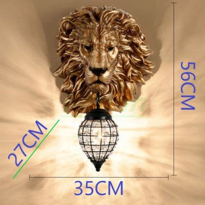 DecorBites™ King Crystal Wall Lamp for Bedroom Living Room Hotel Club Decor