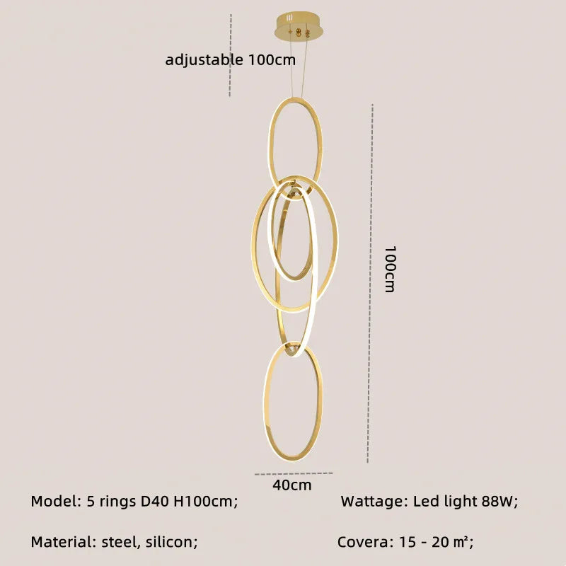 Decorbites™ Gold LED Wandarmatur dimmbare Beleuchtung polierter Stahl moderne Leuchten