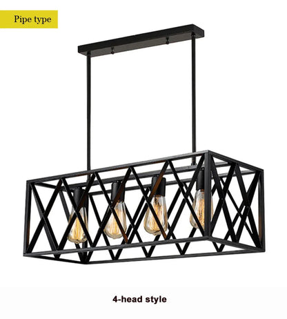 Decorbites™ Industrielle Kronleuchter: Retro-Loft-Stil Pendelleuchte für Bars, Restaurants und Einzelhandelsumgebungen