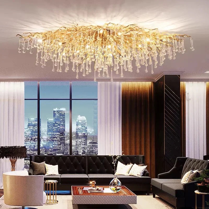 Luxury Crystal Ceiling Chandelier