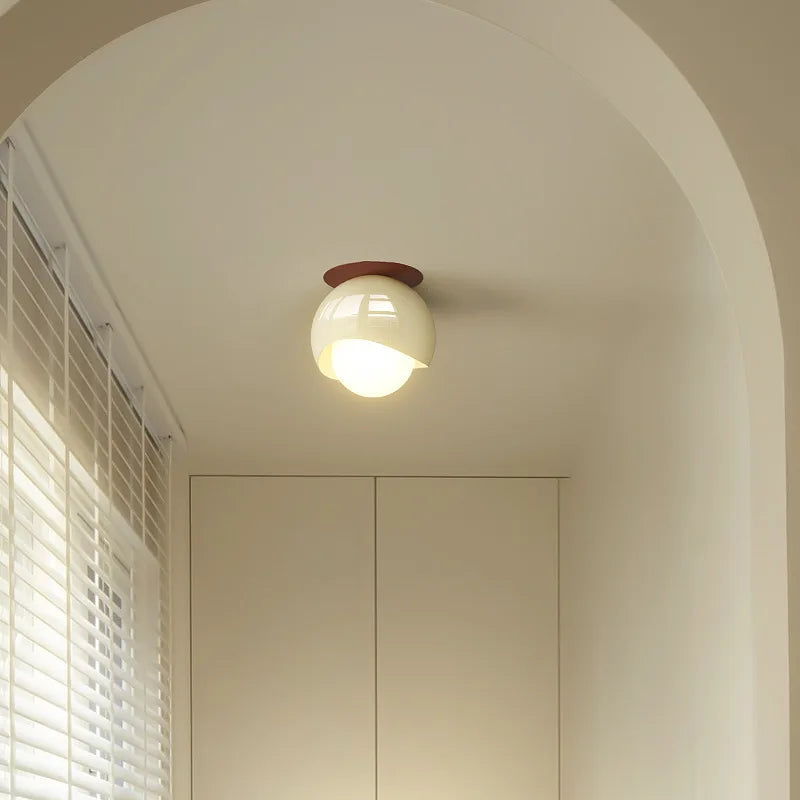 Decorbites™ Glas-Eisen-LED-Deckenleuchte moderne Heimdekoration