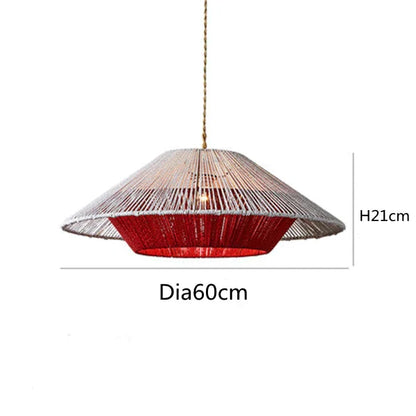 Decorbites™ Handgefertigte Hanfseil-Hängeleuchte für Esszimmer Küche Café