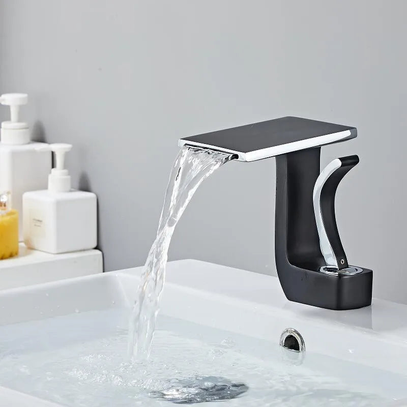Gold Black Brass Faucet