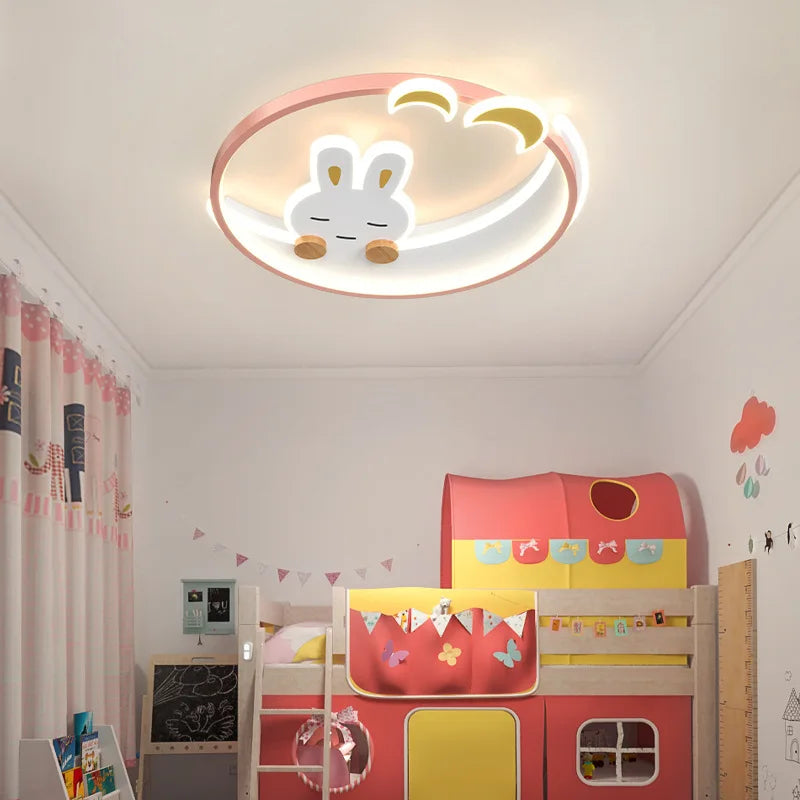 Moon Rabbit Ceiling Light