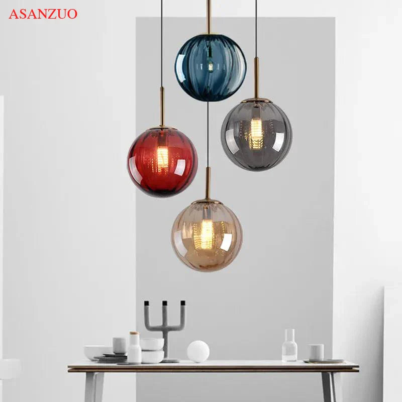 Decorbites™ Glas-Kugelleuchte: Moderne nordische LED-Beleuchtung für Zuhause, Restaurant, Wohnzimmer