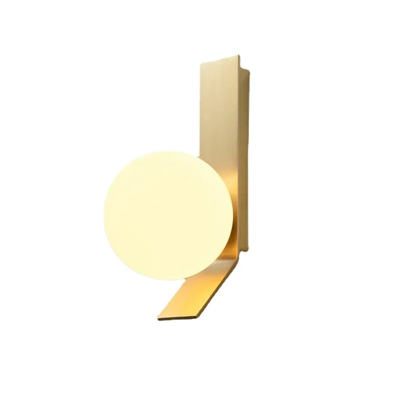 Decorbites™ Glas-Kugeln-Wandleuchte: Moderne Designer-Nachttischlampe für Wohnzimmer, Schlafzimmer, Hotel