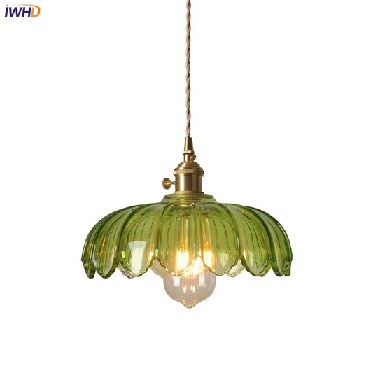 Decorbites™ Grüne Glas-LED-Hängeleuchter