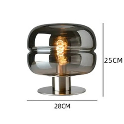 DecorBites™ Elegant Bedroom Table Lamp - Modern Minimalist Scandinavian Design