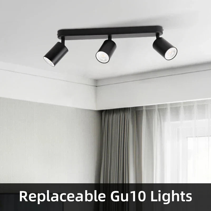 DecorBites™ LED Adjustable Spotlights for Bedroom, Corridor, Shop - GU10 Bulb Replacement Lighting