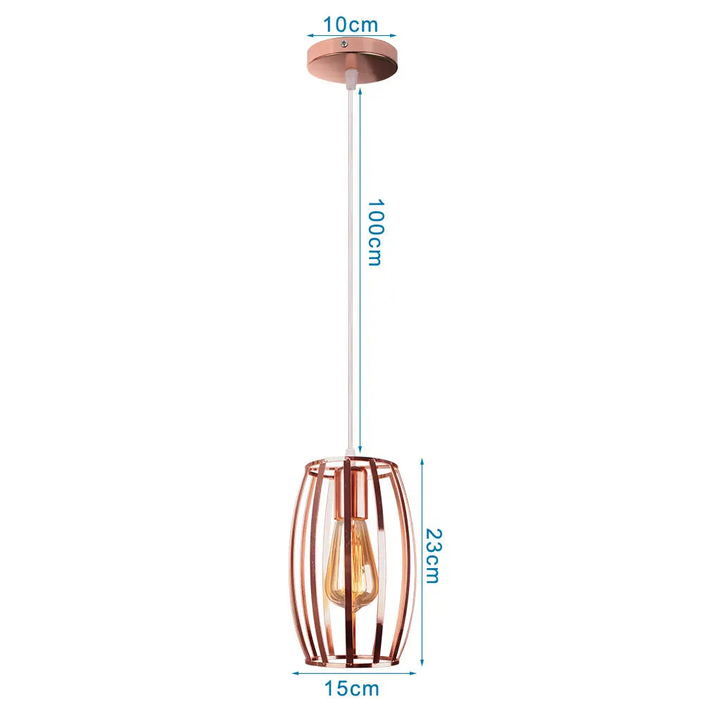 Decorbites™ Industrielles Retro-Loft-LED-Pendantleuchte für Wohnzimmer, Küche und Heim