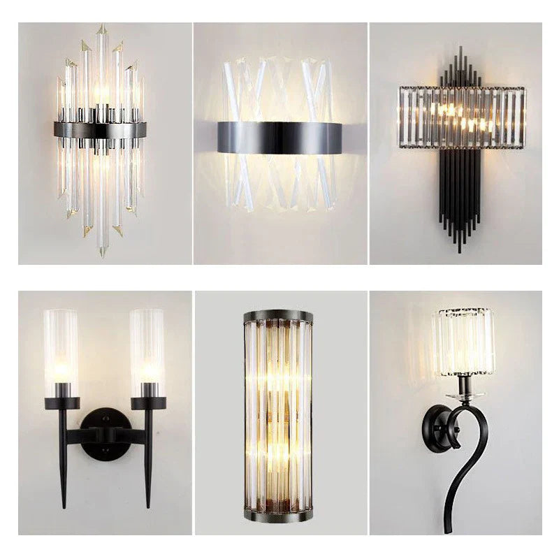 Decorbites™ Kristall-Wandleuchte: Moderne Lichtluxus für Wohnzimmer, Schlafzimmer und Flur.