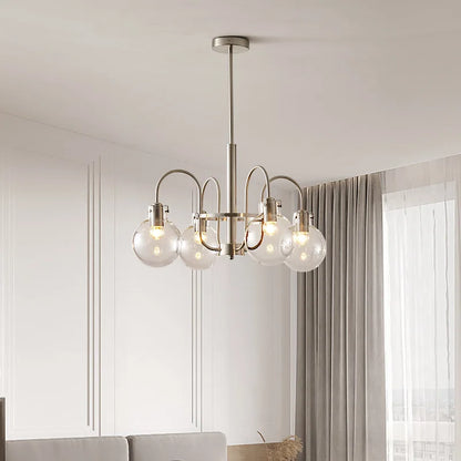 Decorbites™ Glas-LED-Kronleuchter: Retro-Bauhaus-Design für Wohnzimmer, Schlafzimmer, Küche oder Esstisch