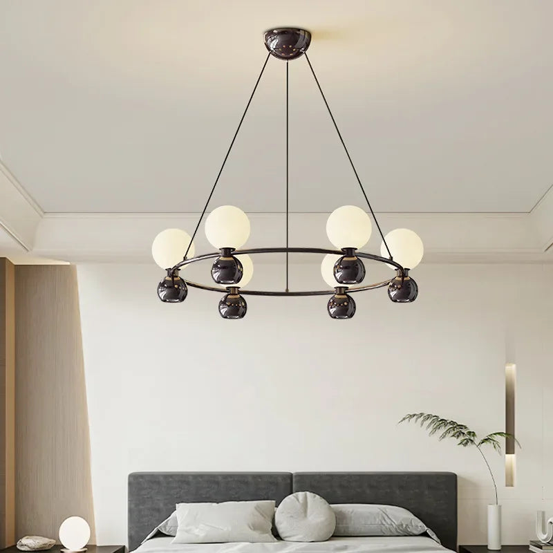 Decorbites™ Sahne Nordische Pendelleuchte für Wohnzimmer, Schlafzimmer und Esszimmer