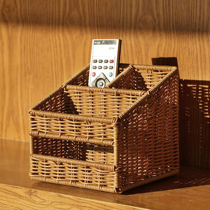 Decorbites™ Desktop-Tischbox-Stifthalter für Kleinteile Organisator Kunststoff-Aufbewahrungsbehälter
