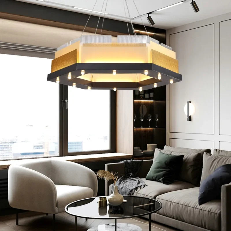 Decorbites™ LED-Kronleuchter: Postmoderne Kunstlampe für Designer-Wohnzimmer, Bar, Restaurant.