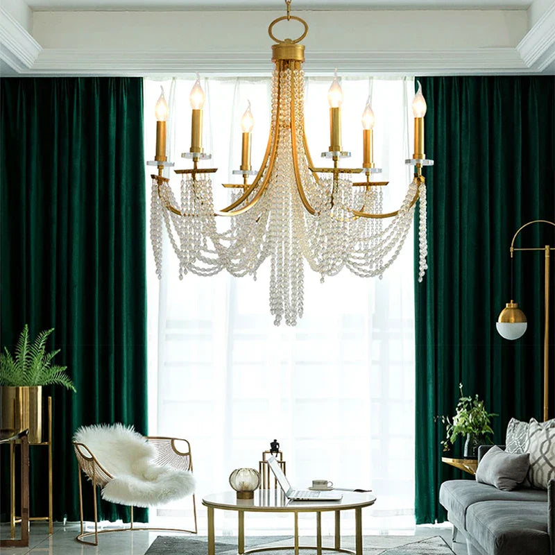 Vintage Brass LED Pendant