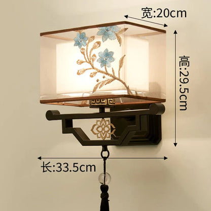 Decorbites™ Elegante Stoff-Wandleuchte für Wohnzimmer und Schlafzimmer, moderne LED-Beleuchtung
