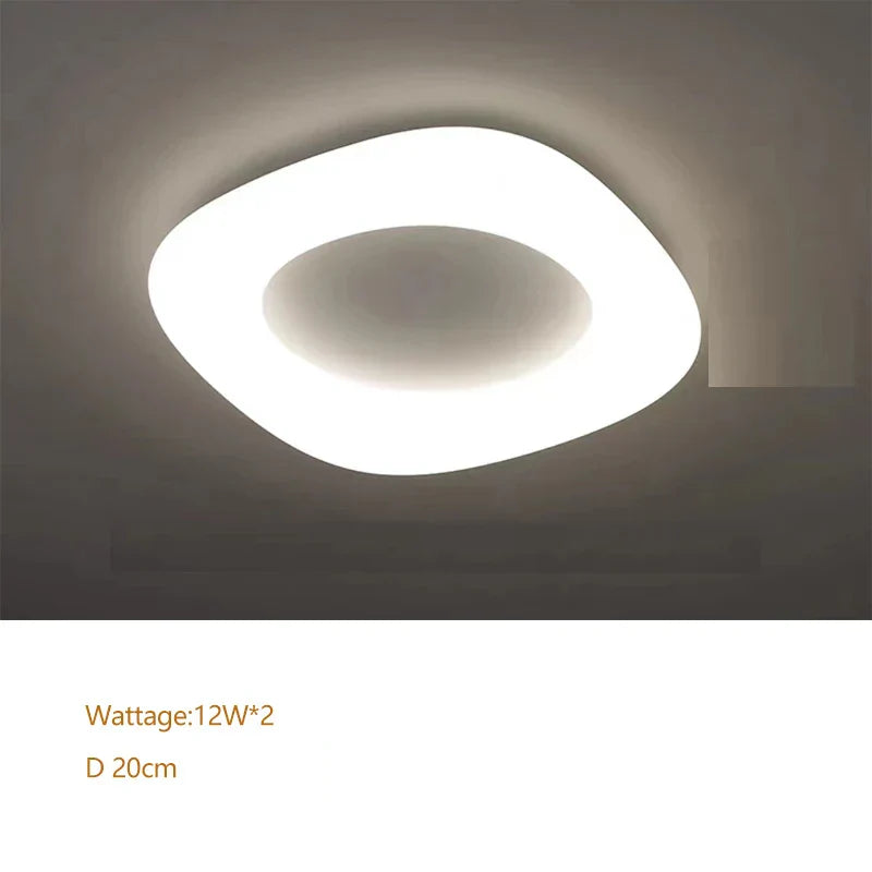 DecorBites™ Cloud LED Pendant Light for Home Office Decor - Creative Circular Hanging Lamp