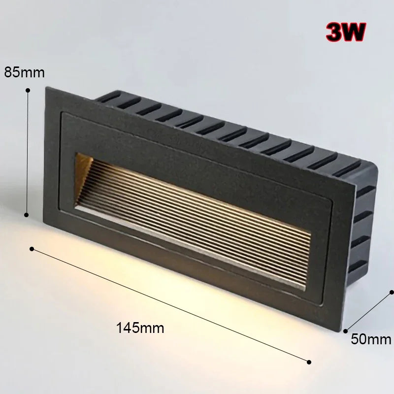 Decorbites™ LED eingelassene Wandlampe für Außentreppen & Stufen, IP65 wasserdicht