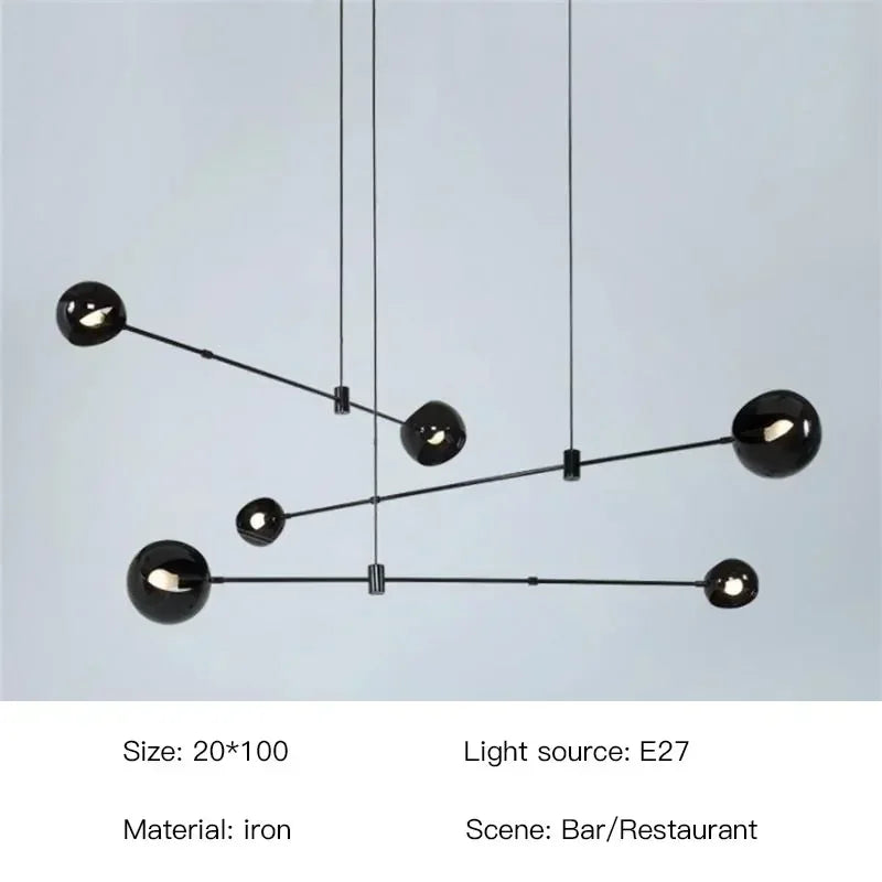 Decorbites™ LED-Kronleuchter: Moderne Designer-Pendantleuchten für Wohnzimmer, Esszimmer, Küche.
