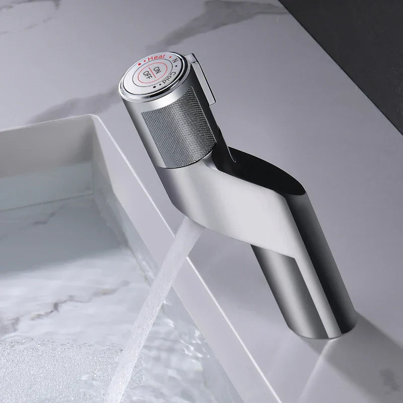 Brass Push-Button Basin Faucet