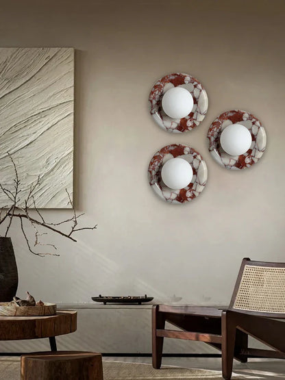 Decorbites™ Jade-Marmor-Wandlelampen: Luxuriöse Leuchten für Schlafzimmer, Badezimmer und Gangdekoration