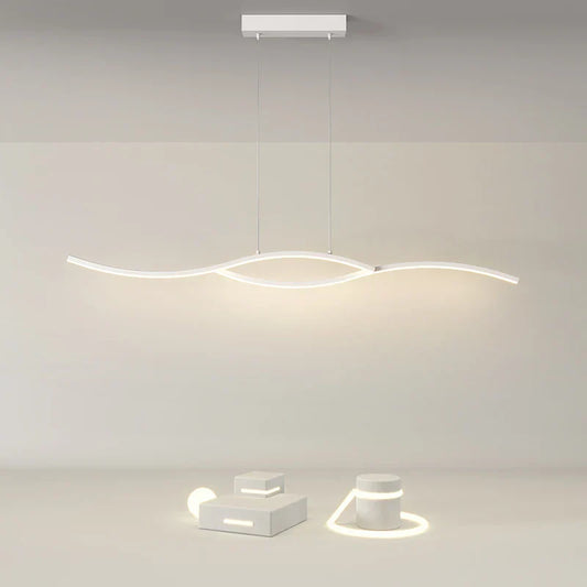 Decorbites™ LED-Pendantleuchter: Modernes nordisches Streifenlicht für Esszimmer, Küche, Büro, Aufenthaltsraum