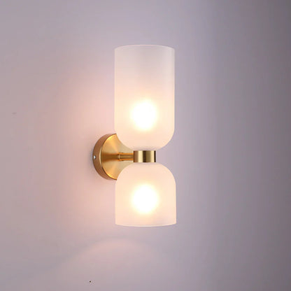 Decorbites™ Glas-Schirm-Wandleuchte: Moderne minimalistische Kunstbeleuchtung für Schlafzimmer, Flur, Treppe