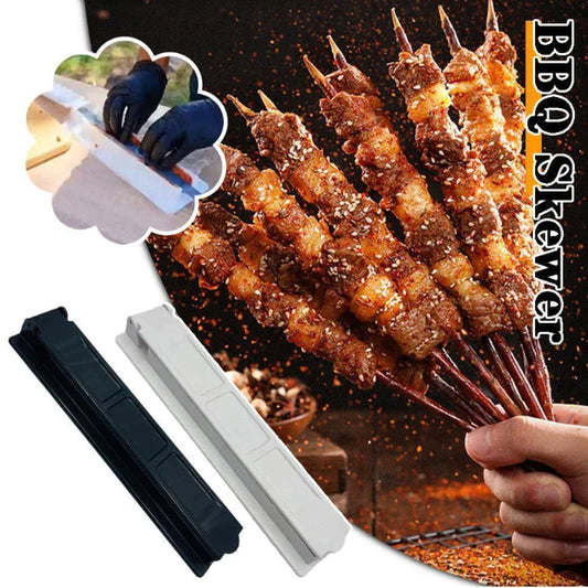 Decorbites™ Kebab-Pressherstellung für BBQ-Spieße und gegrilltes Fleisch - Tragbares Picknick-Werkzeug