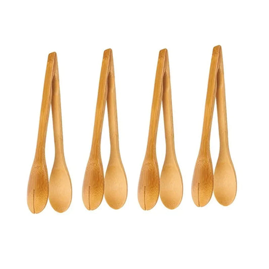 Decorbites™ Bambus-Küchen-Zange für Lebensmittel