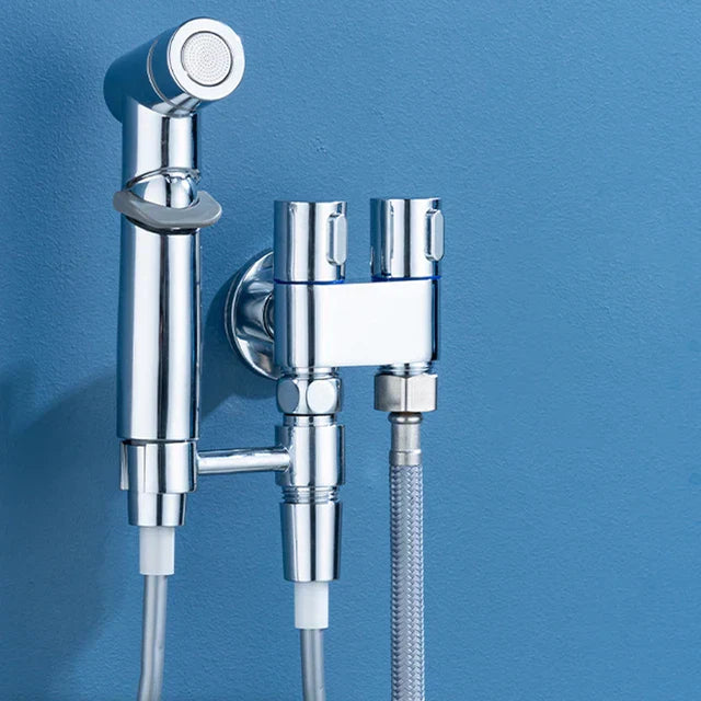 Decorbites™ Hygienischer Bidet-Sprüher mit Doppelauslassventil und Duschkopf