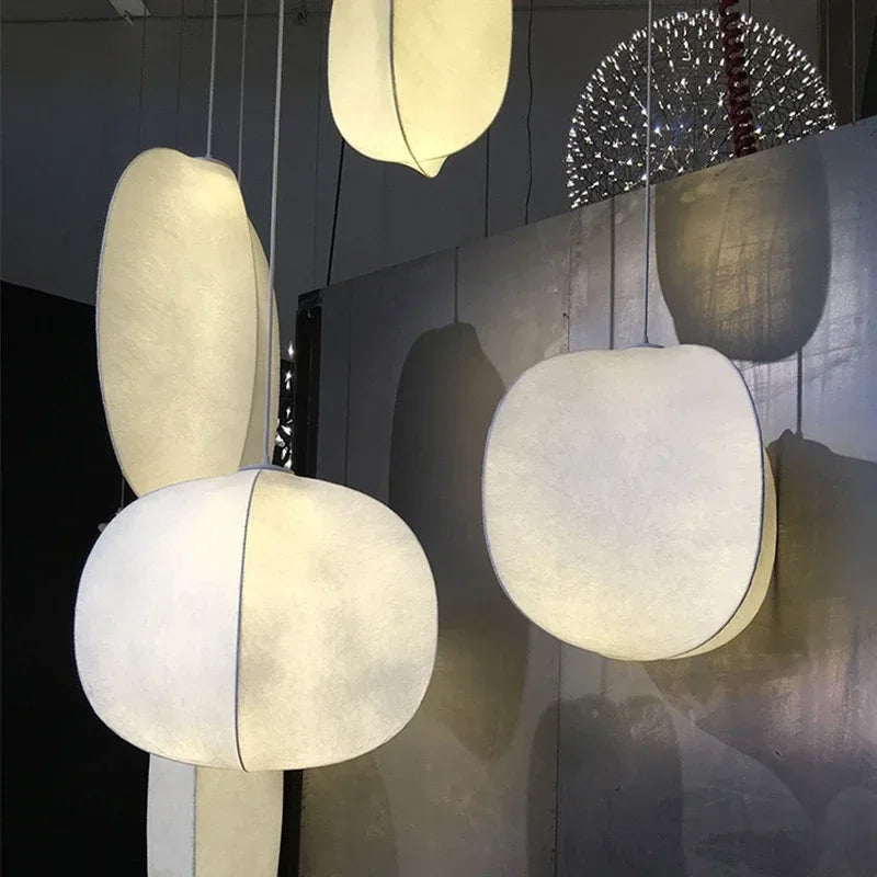 Decorbites™ Japanische Seidenanhängerlampen für Wabi-Sabi-Nordische Kronleuchter und Heimdekoration