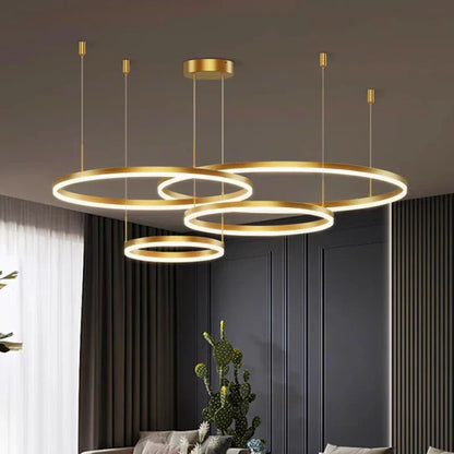 DecorBites™ LED Pendant Chandeliers for Staircase & Living Room Lighting