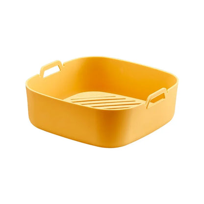 Decorbites™ Heißluftfritteuse-Ofen-Backblech-Hühnerkorb-Matte Silikon-Topf-Grillpfanne
