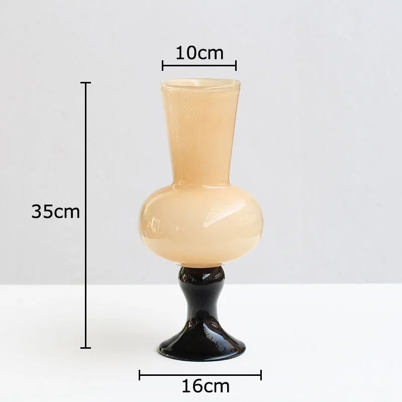 Glass Goblet Desk Vase