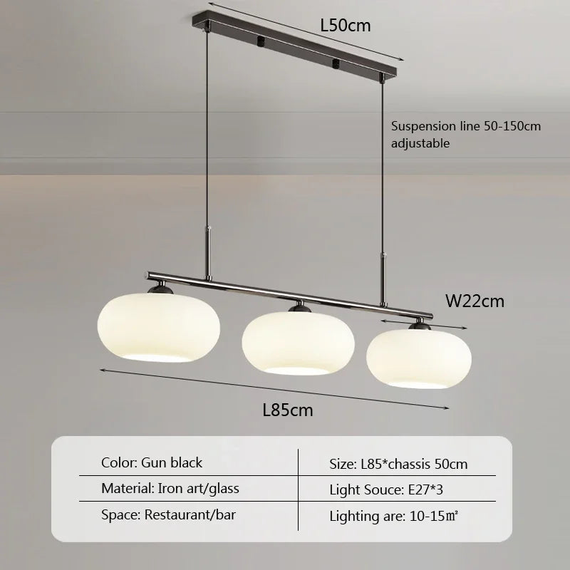 Decorbites™ Glasleuchter: Luxuriöse moderne Innenraum-Dekor-Beleuchtung für Wohnzimmer, Schlafzimmer, Restaurant