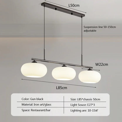 Decorbites™ Glasleuchter: Luxuriöse moderne Innenraum-Dekor-Beleuchtung für Wohnzimmer, Schlafzimmer, Restaurant