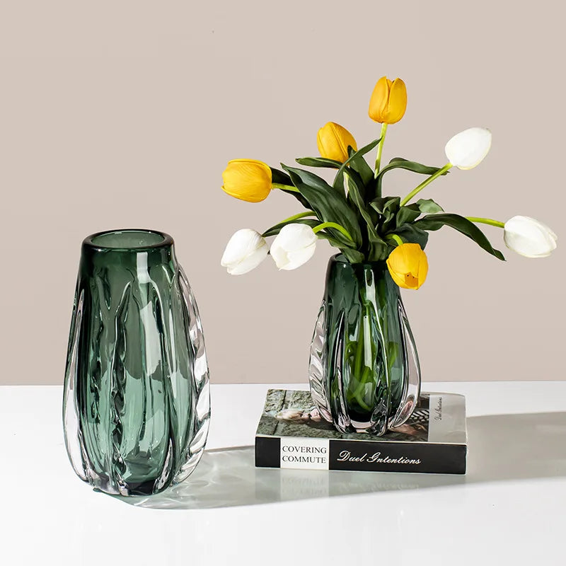 Decorbites™ Kristallvase: Elegante Glasblumentopf für Heimdekoration und Terrarienarrangement