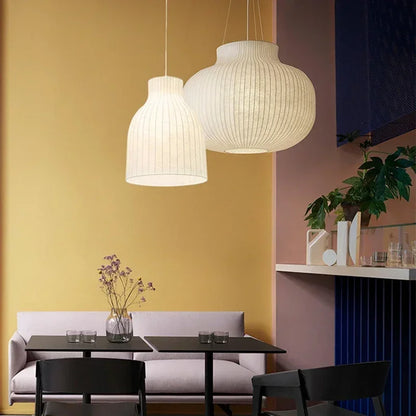 Decorbites™ Japanisches Nordisches Design LED Seidenleuchten für Wohnzimmer und Restaurant