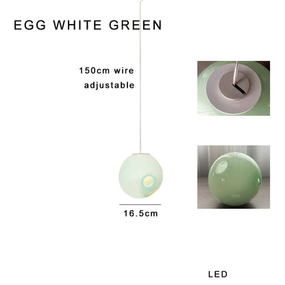 Decorbites™ Glas-Glas-Pendant-Lampen 16PCS LED dimmbarer Hänge-Lampe Vintage Sputnik
