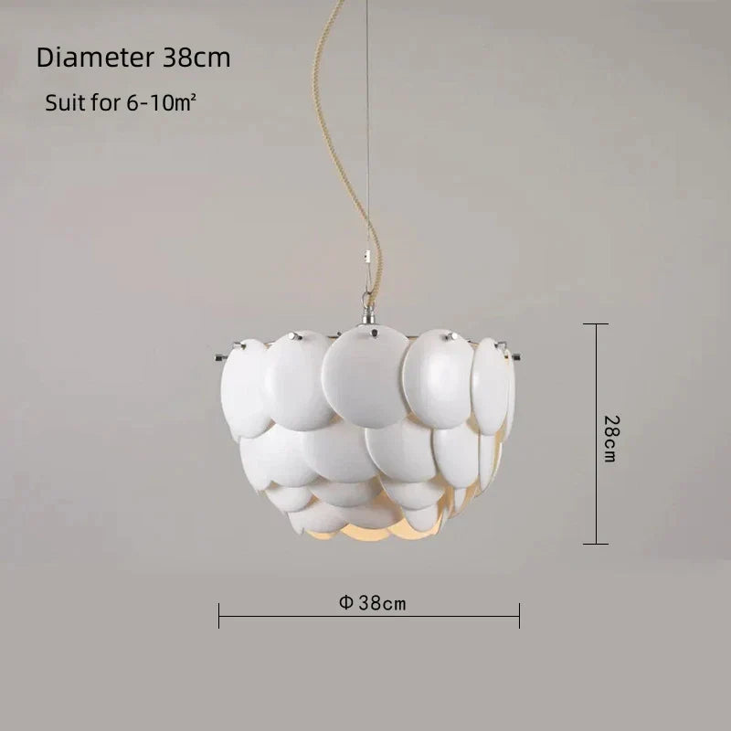 DecorBites™ French Ceramic Chandelier: Romantic LEDs for Luxury Living Room & Restaurant Decor